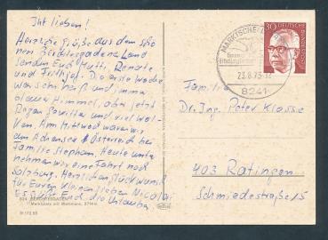 Preview: Marktplatz mit Watzmann in Berchtesgaden